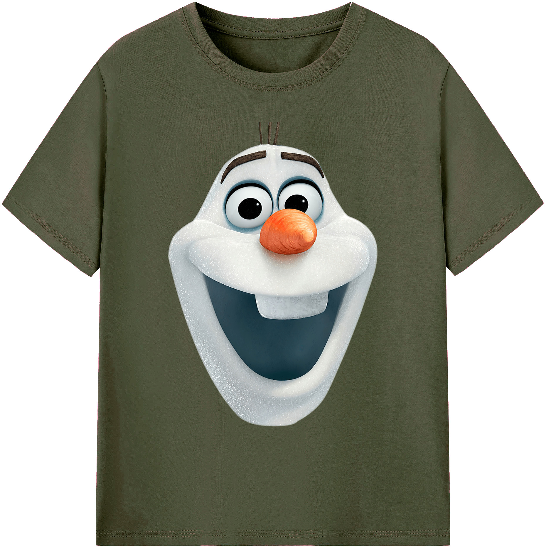 （画像用） アナと雪の女王 アンナ エルサ Frozen Anna Elsa 綿100％ メンズ半袖Tシャツ｜肌触りやわらか＆通気性